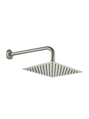 Ducha cuadrada ultra delgada 20x20 - Satinado Mate