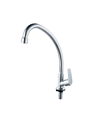 Llave para cocina de mesa – Pomo Focus Lever - Cromado