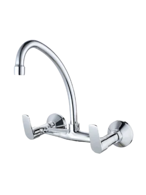 Mezcladora para cocina de pared - Focus Lever - Cromado