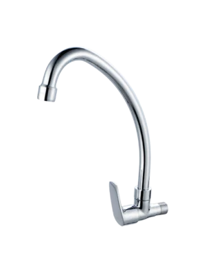 Llave para cocina de pared – Pomo Focus Lever - Cromado