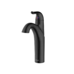 Mezcladora monomando de lavamanos manija Eros alta - Negro Mate