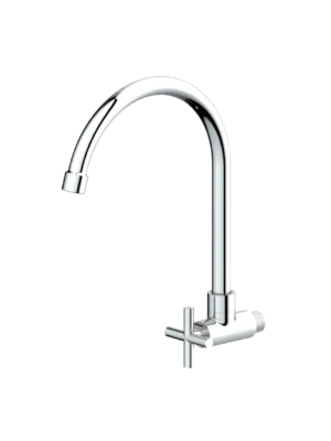 Llave para cocina plus de pared – Pomo Cruze Bar - Cromado