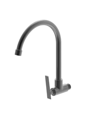 Llave para cocina plus de pared – Pomo City - Negro Mate