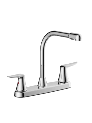 Mezcladora para cocina de mesa cuello en L - Cavala Lever - Cromado