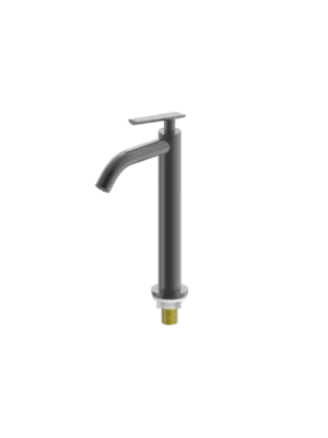 Llave para lavabo de mesa alta City - Negro Mate