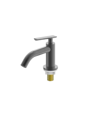 Llave para lavabo de mesa baja City - Negro Mate