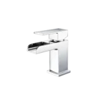 Mezcladora monomando de lavamanos cascada - Cromado