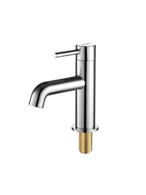 Llave para lavamanos Round lever - Cromado