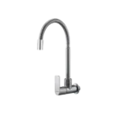 llave cocina pared cromado