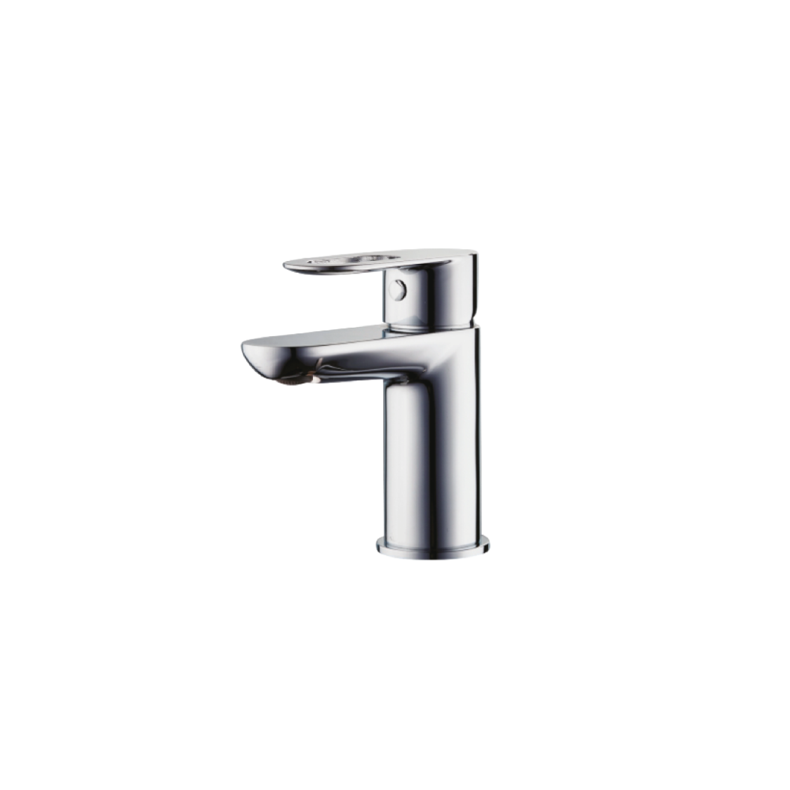 Mezcladora monomando de lavamanos manija Naxos baja