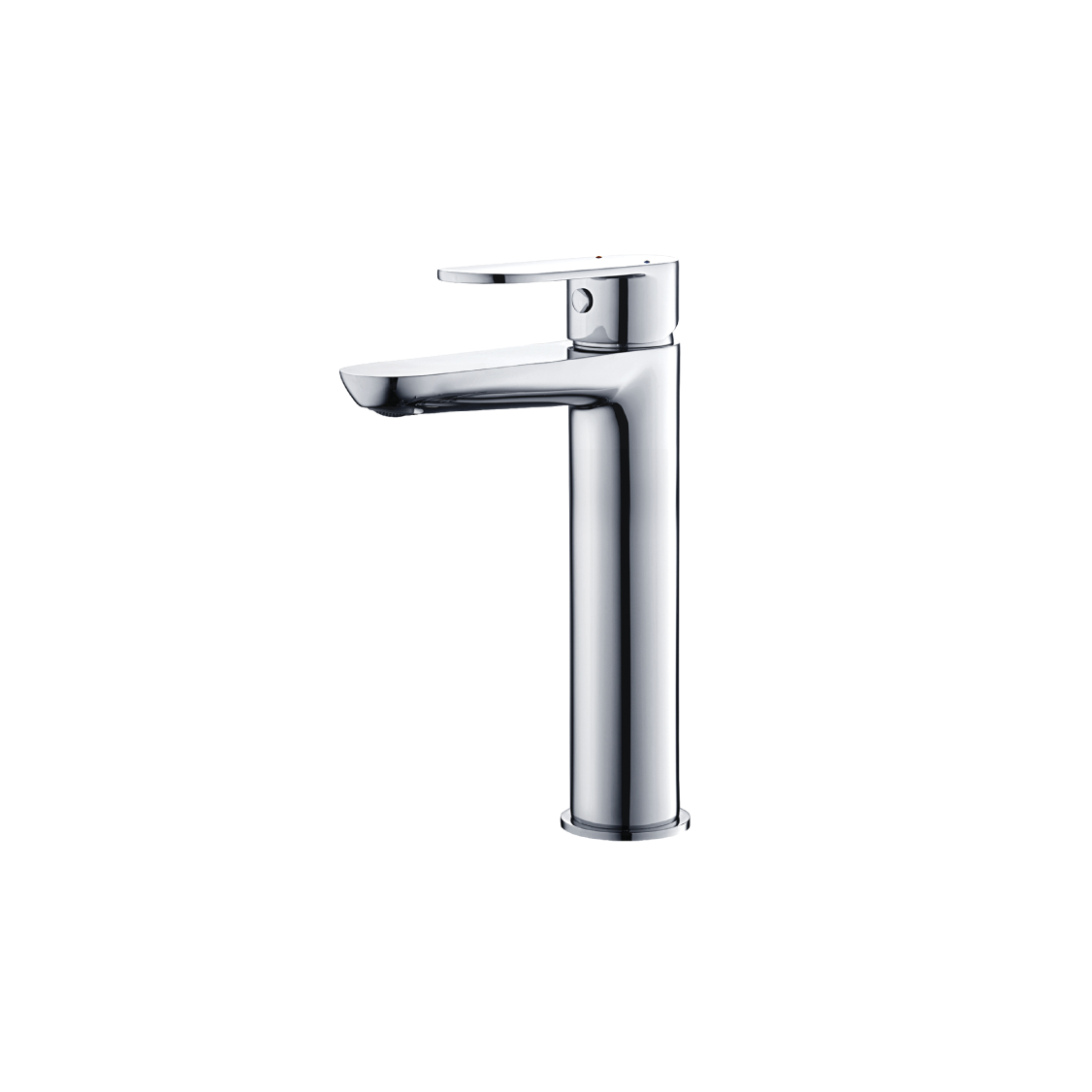 Mezcladora monomando de lavamanos manija Naxos alta