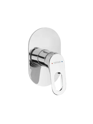 Mezcladora monomando de ducha Naxos Lever - Cromado