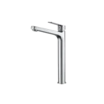 Mezcladora monomando de lavamanos manija Berlín alta - Cromado
