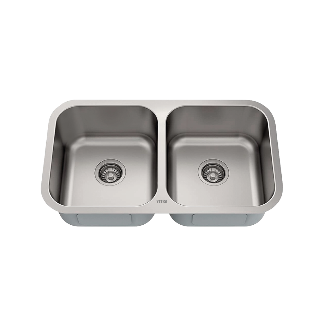 Fregadero doble 82×46 satinado