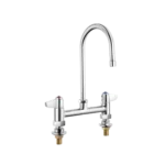 Mezcladora de cocina industrial de mesa 8" pico en C alto - Cromado