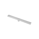 Rejilla lineal inoxidable Ranura Cuadrados con brillo