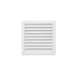 Rejilla PVC de ventilación rectangular/cuadrada - 15x15cm