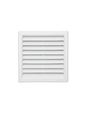 Rejilla PVC de ventilación rectangular/cuadrada - 15x15cm