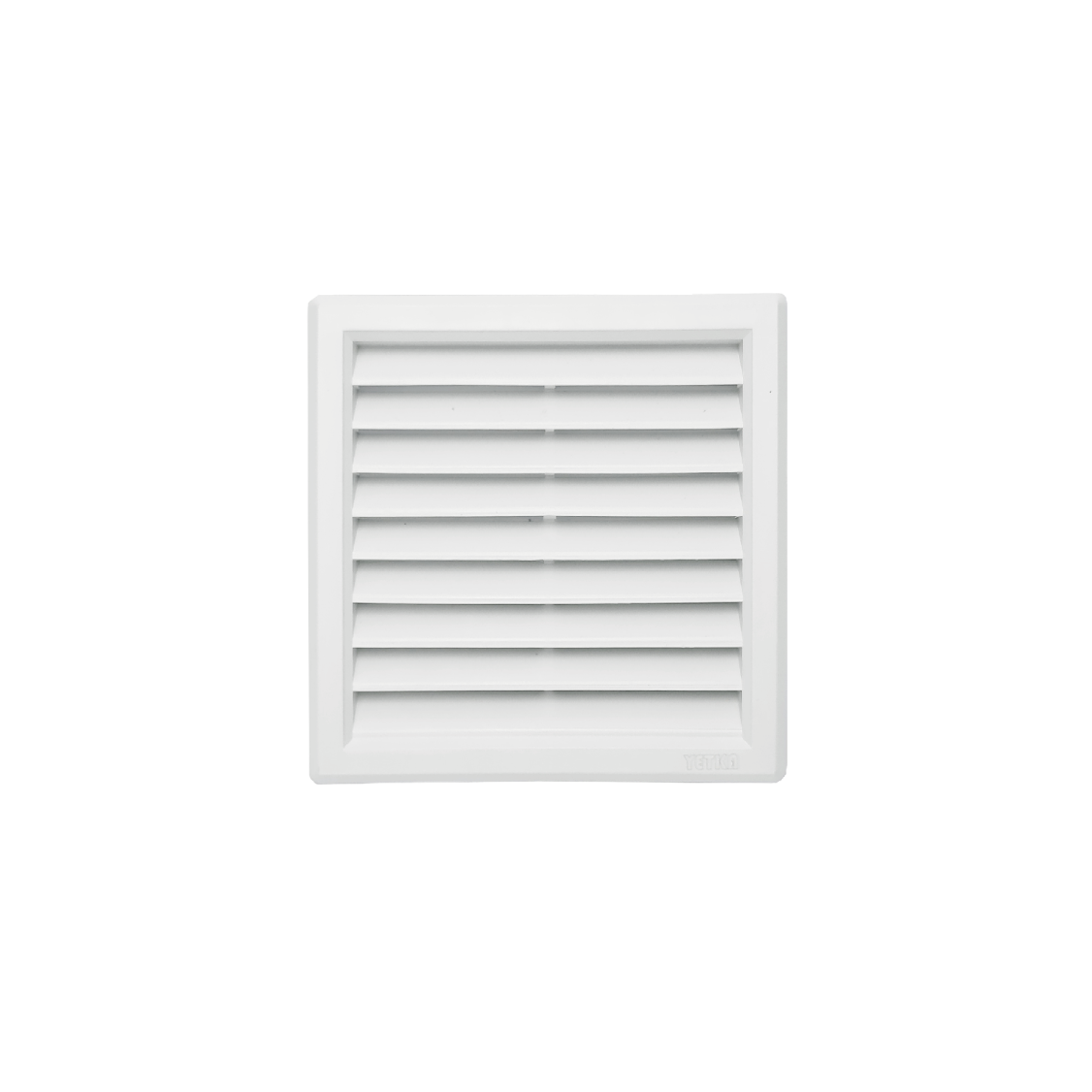 Rejilla PVC de ventilación rectangular/cuadrada