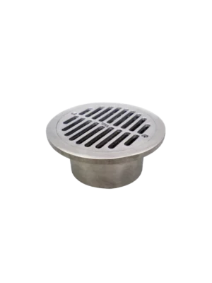 Rejilla redonda de aluminio reforzada - 110mm