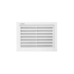 Rejilla PVC de ventilación rectangular/cuadrada - 20x30cm