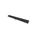 Rejilla lineal inoxidable Ranura Egipto negra