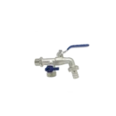 Llave para manguera dual de doble salida