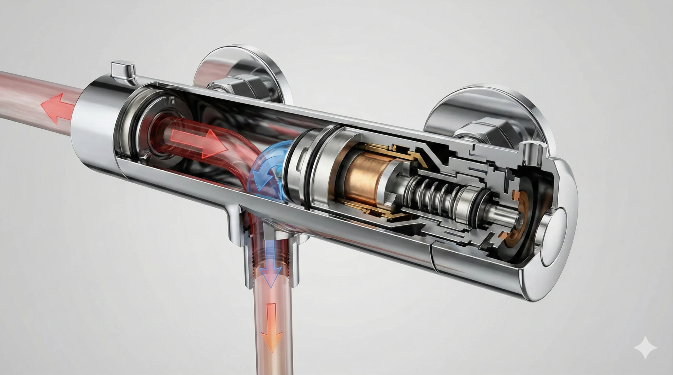 Funcionamiento ducha termostática YETKA