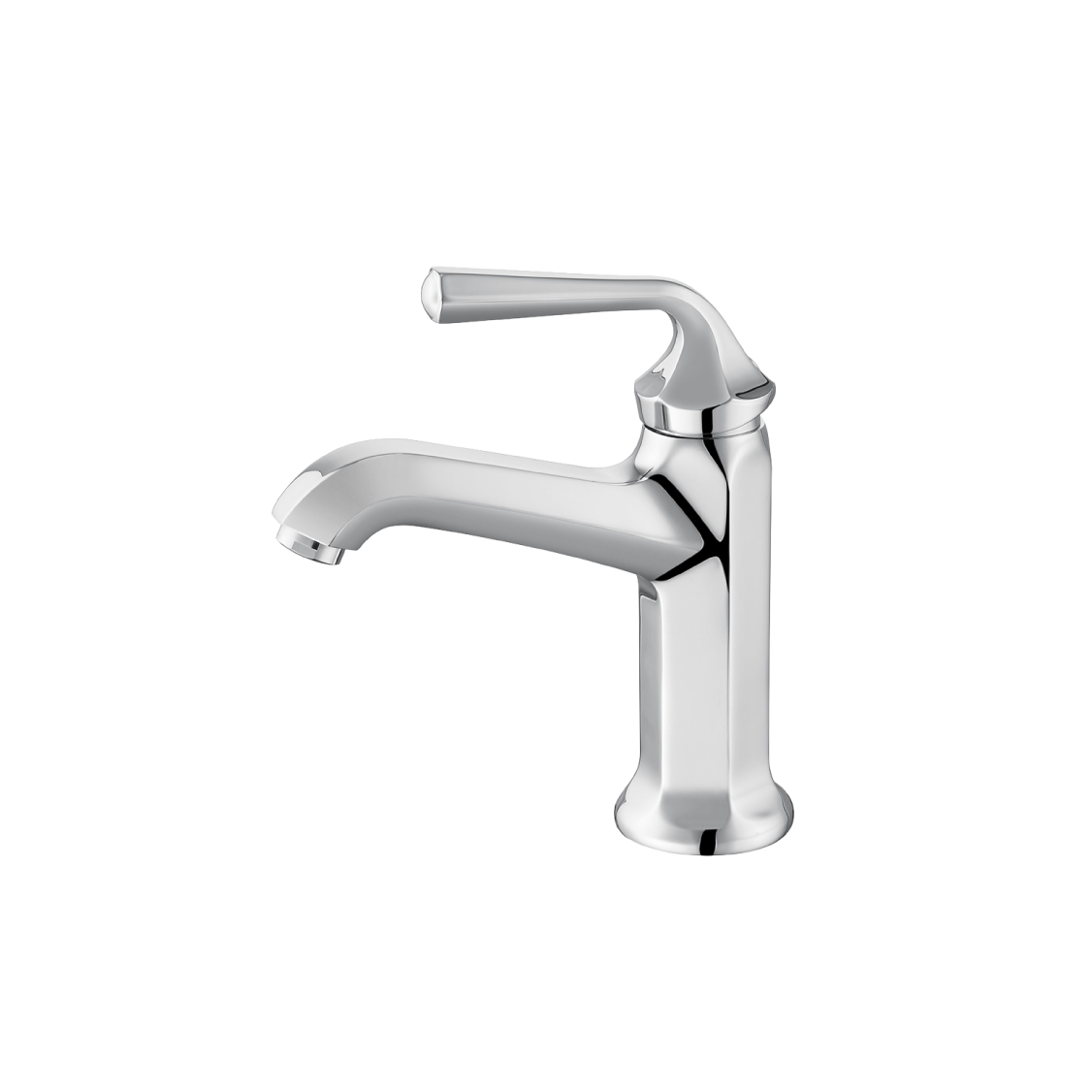 Mezcladora monomando lavamanos Hexa Bajo