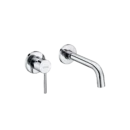 Mezcladora monomando lavamanos de pared Round Lever