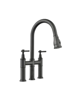 Mezcladora de cocina Mistral bimando - Negro Mate