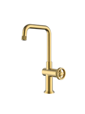 Mezcladora monomando de cocina Tramontane - Dorado