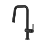 Mezcladora monomando de cocina Levante - Negro Mate