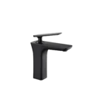 Mezcladora monomando de lavamanos Olympus baja - Negro Mate