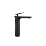 Mezcladora monomando de lavamanos Olympus alta - Negro Mate