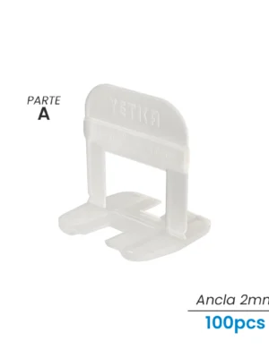 Anclas para Niveladores de Cerámica - 2mm - 100pcs
