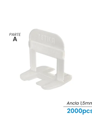 Anclas para Niveladores de Cerámica - 1.5mm - 2000pcs