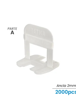 Anclas para Niveladores de Cerámica - 2mm - 2000pcs