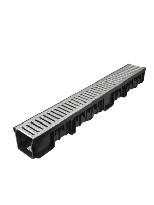 Rejilla de Exterior con Tapa de Acero Galvanizado – Módulo 100 cm - Acero Galvanizado