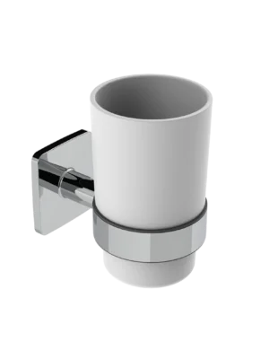 Portacepillos con Vaso de Cerámica Serie 111