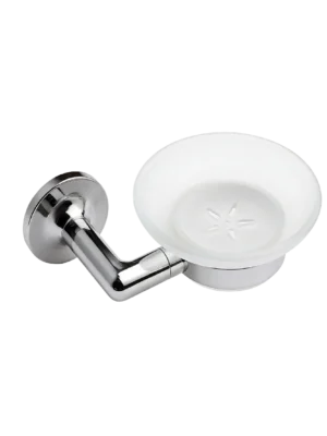 Jabonera con Plato de Vidrio Serie 227