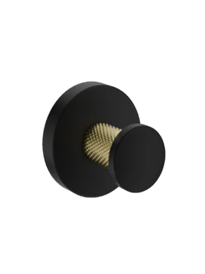 Gancho para Baño Serie 234 - Negro / Dorado