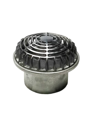Rejilla cúpula de aluminio - 110mm